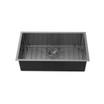LK-SSK-72  Hand Made PVD Stainless Steel Sinks 720mm