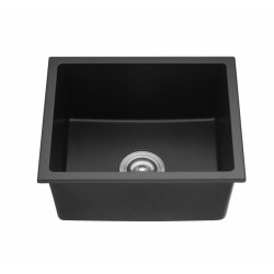 KDK Quartz Under-mount kitchen sink-QKS4343-MB