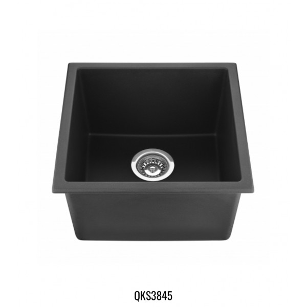 KDK Quartz Under-mount kitchen sink-QKS3845-MB