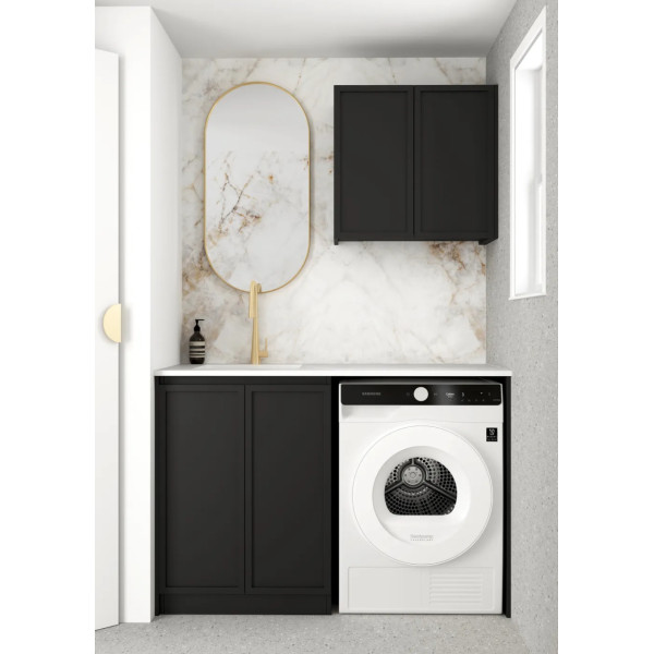 Hampshire Black Laundry Kit 1305*600*2100 LA-1305A-BOHB