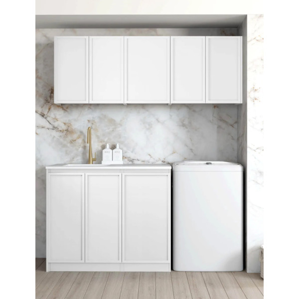 Hampshire White Laundry Kit 1715x600x2100    LA-1715B-BOHW