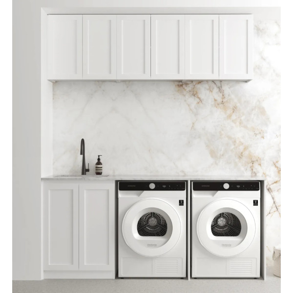 Hampton matte white laundry cabinet kit LA1960A Set 1960*600*2100mm