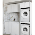 Hampton matte white laundry cabinet kit LA1960C Set 1960*600*2100mm