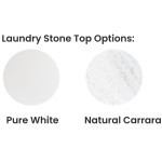 Havana Sable Walnut Base Laundry Cabinet with Stone Top and Sink 1300x600x900 LA-1300-HASW Havana Sable Walnut Base Laundry Cabinet with Stone Top and Sink 1300x600x900 LA-1300-HASW