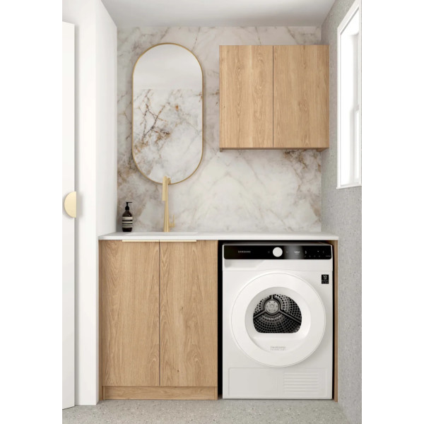 Natural Oak Laundry Kit Byron 1305A set