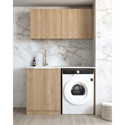 Natural Oak Laundry Kit LA-1305B set