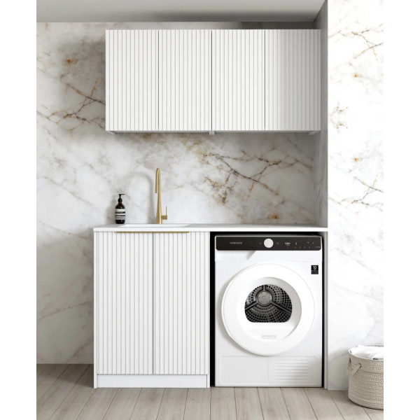 Noosa White Laundry Kit 1305*600*2100  LA-1305B-NSW