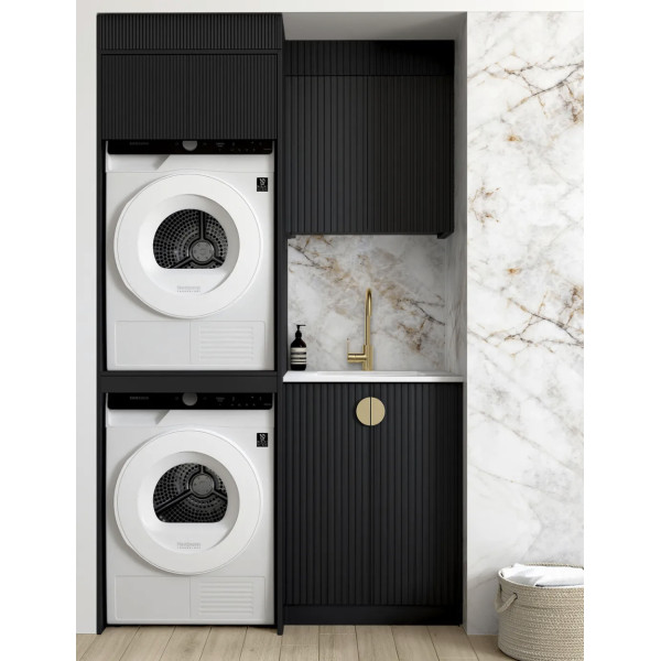 Marlo Black Laundry Kit 1305x600x2100 LA-1305C-MA Marlo Black Laundry Kit 1305x600x2100 LA-1305C-MA