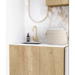 Natural Oak Laundry and Kitchen Cabinet 1715A Set  1715x600x2100 