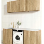Natural Oak Laundry and Kitchen Cabinet 1960B Set 1960*600*2100mm