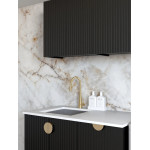 Marlo Black Laundry Kit 1715x600x2100    LA-1715B-MA