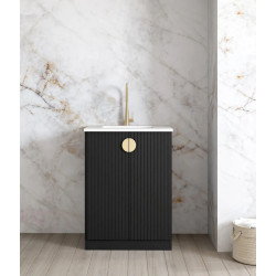 Marlo Black Mini Laundry   LA-650-MA