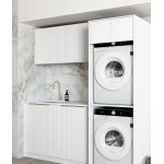 Noosa White Laundry Kit 1960x600x2100    LA-1960C-NSW