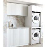 Noosa White Laundry Kit 1960x600x2100    LA-1960C-NSW