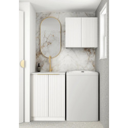 Noosa white Mini Laundry Cabinet LA-650-NSW