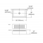 Boston Butler Sink 765x455x255