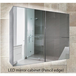 LED Shaving Cabinet 750mm, 900mm, 1200mm  LSH750