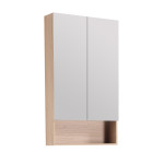 Clark Plywood Mirror Cabinet Sandy Oak Matte LK-CLMC600-SO Clark Plywood Mirror Cabinet Sandy Oak Matte LK-CLMC600-SO