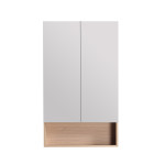 Clark Plywood Mirror Cabinet Sandy Oak Matte LK-CLMC600-SO Clark Plywood Mirror Cabinet Sandy Oak Matte LK-CLMC600-SO