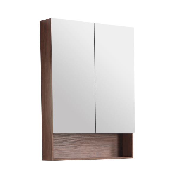Clark Plywood Mirror Cabinet Mocha Oak Matte LK-CLMC750-MO Clark Plywood Mirror Cabinet Mocha Oak Matte LK-CLMC750-MO