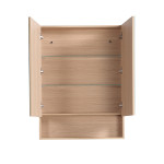 Clark Plywood Mirror Cabinet Sandy Oak Matte LK-CLMC750-SO Clark Plywood Mirror Cabinet Sandy Oak Matte LK-CLMC750-SO