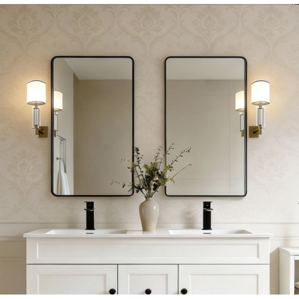 Rectta Framed Mirror LK-FM4590-MB