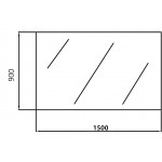 KDK Bevel Edge MIRROR -BM1590