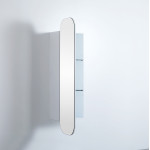 Olivia Tall Boy/Shaving Cabinet - Matte White 1500*400mm