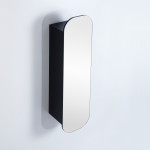 Olivia Tall Boy/Shaving Cabinet - Matte Black 1500*400mm