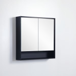 PE shaving cabinet-matte black 600,750,900,1200,1500mm