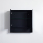 PE shaving cabinet-matte black 600,750,900,1200,1500mm