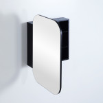 Olivia Shaving Cabinet - Matte Black 400*900mm