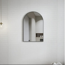 ARCHIE METAL FRAMED MIRROR BLK  MFMAR9060B