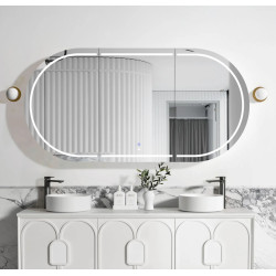 LED Bondi 1800(W)x900(H)White Shaving Cabinet - Premium Edition