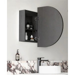 LED Bondi 900(W)x600(H) Black Oak Shaving Cabinet - Premium Edition
