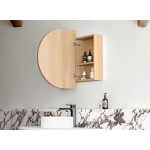 LED Bondi 900(W)x600(H) Natural Oak Shaving Cabinet - Premium Edition
