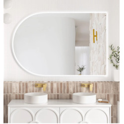 LED Archie 1500x1000 Frameless Mirror