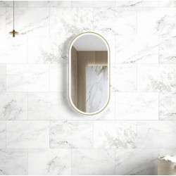 LED METAL FRAMED MIRROR GOLD  LED-MF9045GT