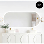 LED Noosa 1800(W)x750(H) Frameless Mirror - Install Horizontal or Vertical