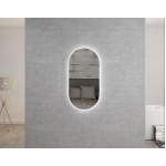60cm Fluted vanity package sale with LED mirror toilet bathtub
