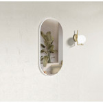 Noosa LED Oval Tuffi Glass Anti Fog Mirror 900*450