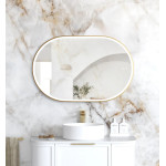 LED Noosa 900(H)x600(W) Black Metal Frame Mirror- Install Horizontal or Vertical