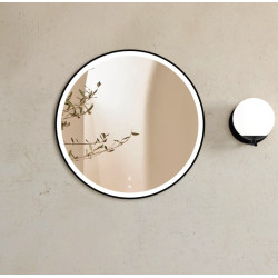 LED Bondi 800mm Black Metal Frame Mirror/ 3 colors