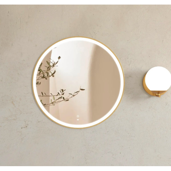 LED Bondi 800mm Gold Metal Frame Mirror/ 3 colors