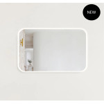 LED Newport 1200(W)x750(H) Frameless Mirror - Install Horizontal or Vertical