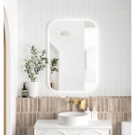 LED Newport 900(H)x600(W) Frameless Mirror - Install Horizontal or Vertical