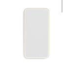 LED Newport 1500*750 3 colors metal frame mirror-install horizontal or vertical