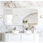 LED Newport 1500*750 3 colors metal frame mirror-install horizontal or vertical