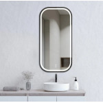 LED Newport 900(H)x450(W) Gold Metal Frame Mirror Soft Square/ 2 colors