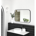 LED Newport 900(H)x600(W) Gold Metal Frame Mirror- Install Horizontal or Vertical